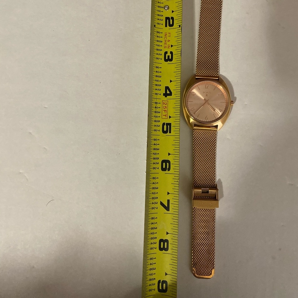 Tous rose gold watch